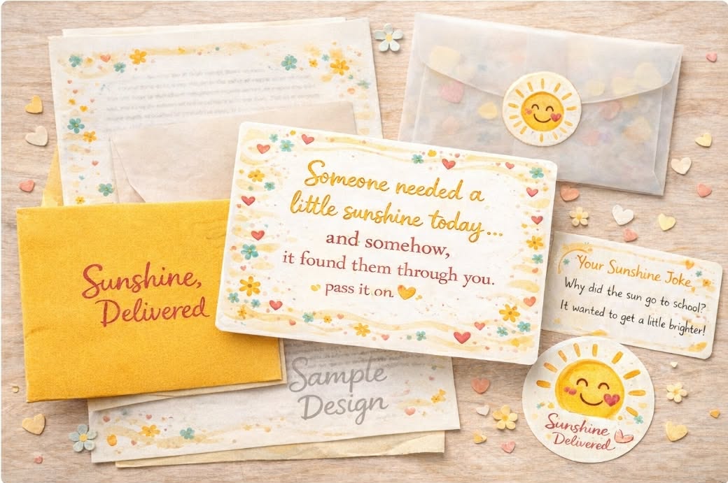 Sunshine, Delivered Snail Mail Monthly Subscription